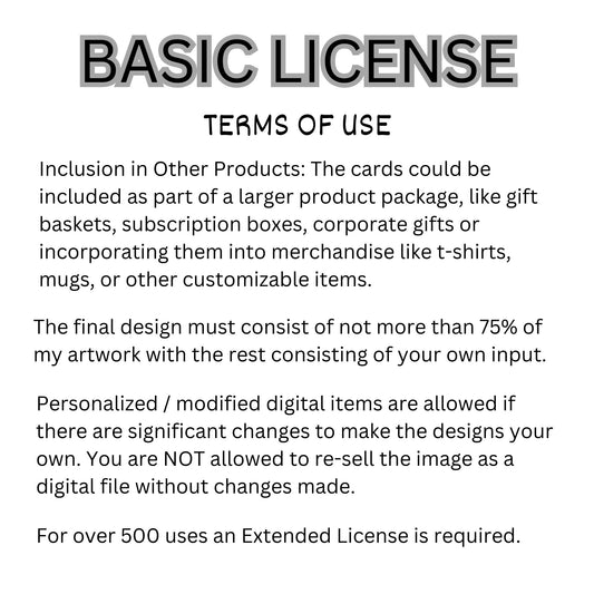 Basic License for Commercial Use, Printable Christmas Joke Cards for Kids, Gift Baskets, Subscription Boxes, Corporate Gifts, Lunch Boxes