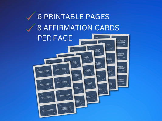 Affirmation Cards for Men, 48 Self-Esteem and Confidence Boosting Cards, a Perfect Gift for Boyfriend or Husband, Plus BONUS 16 Blank Cards!