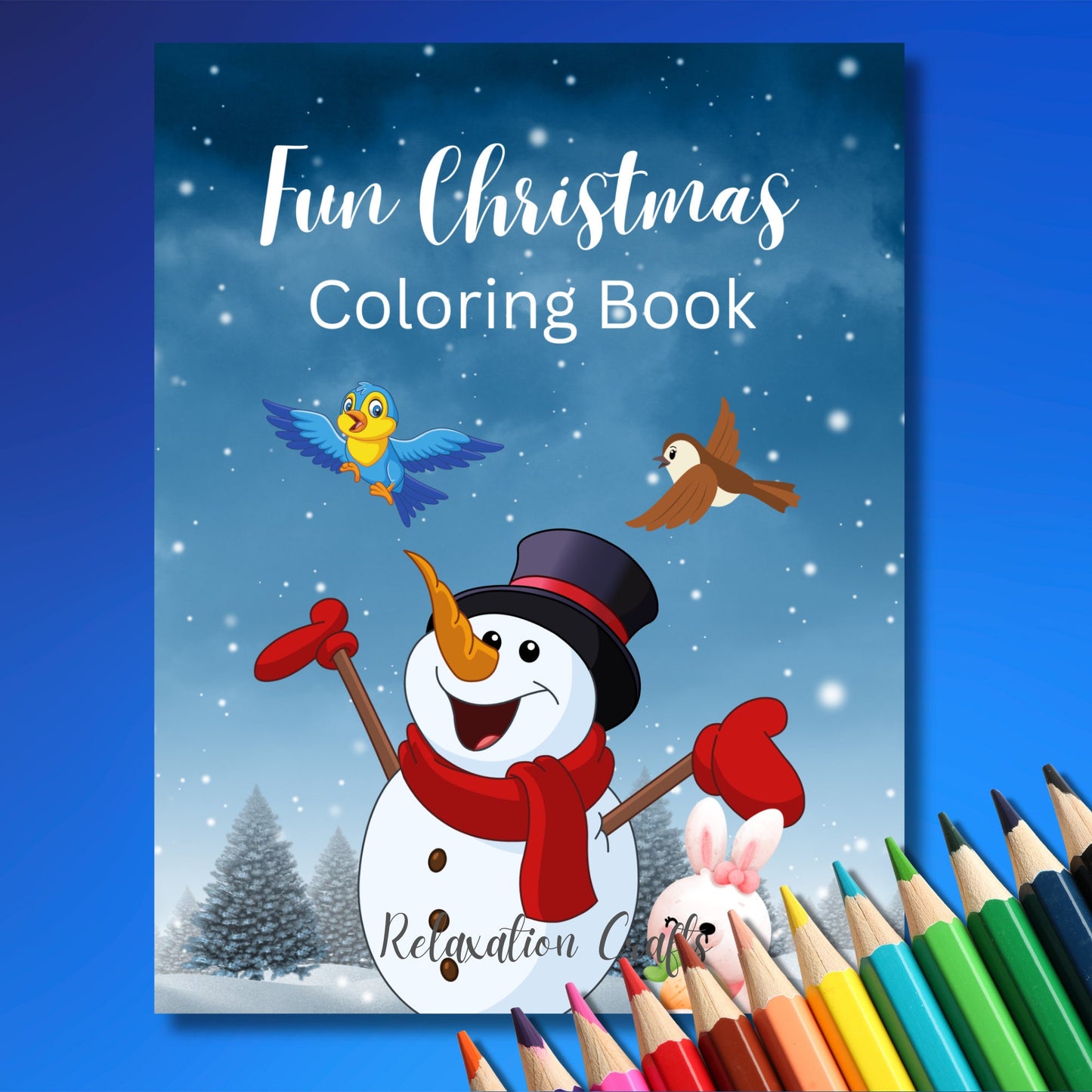 Christmas Coloring Book for Kids: 40+ High-Quality Digital Pages for Hours of Holiday Fun. Perfect Christmas Gift!