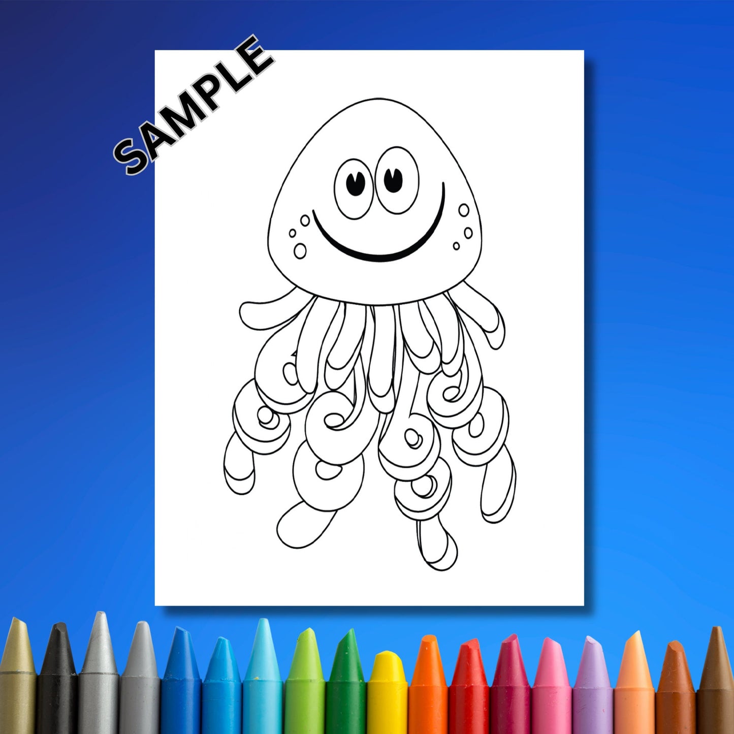 Digital 10-Page Cute Animal Coloring Book for Kids, Fun and Educational Gift for Children, Perfect Gift for Little Artists