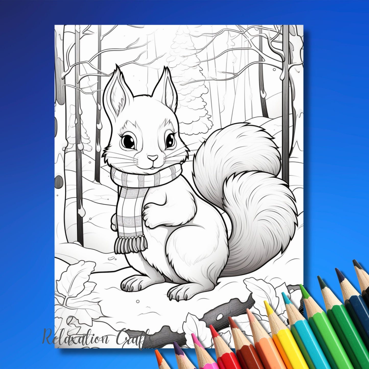 Merry Christmas Coloring Book for Adults and Kids - High-Quality Festive Pages - Santa, Snowmen and Cute Animals and Much More for Your Joy!