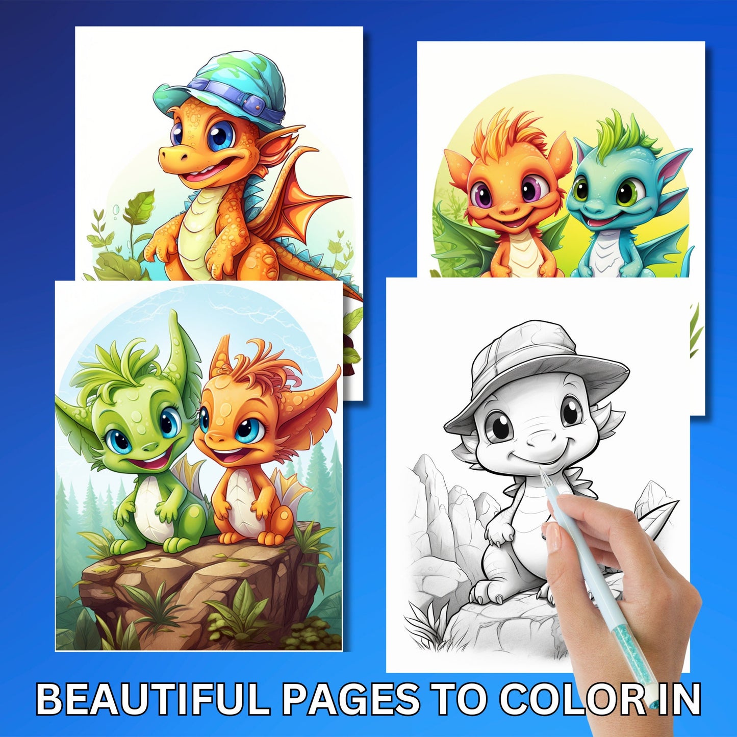 Joyful Baby Dragons