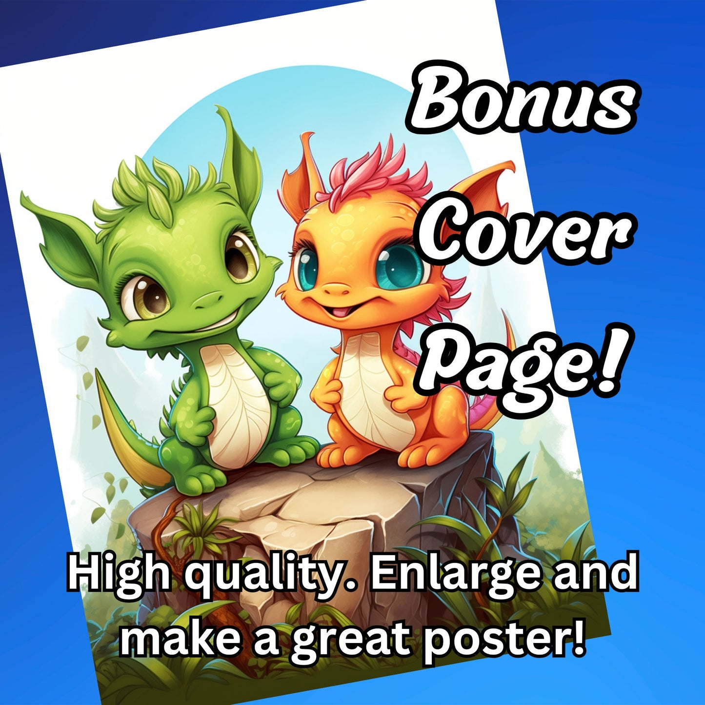 Joyful Baby Dragons
