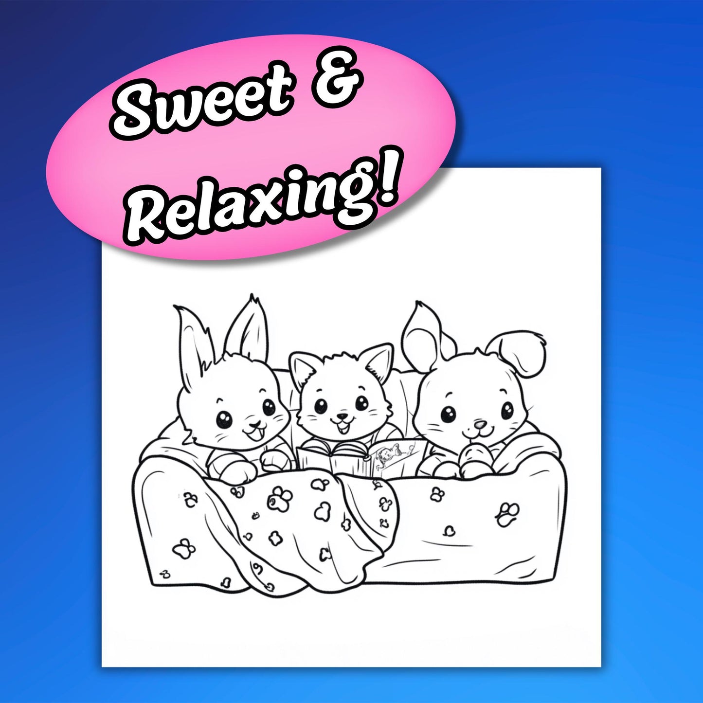Autumn Hygge Coloring Pages for Kids: 30 Cozy Fall Themed Pages Featuring Cute Animals, Pumpkins, and Leaves for Relaxation and Creative Fun