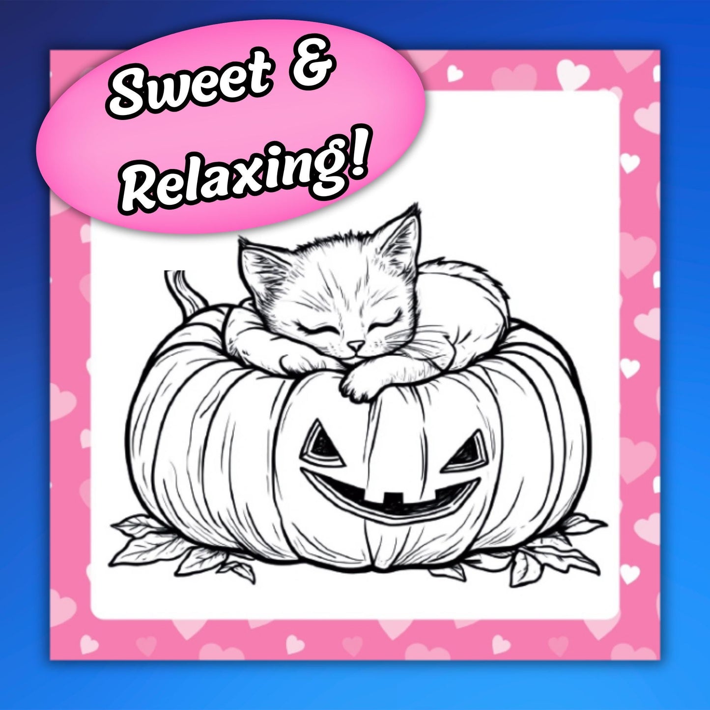 Comfy Cozy Coloring Book, 30 Adorable & Cozy Coloring Pages, Enjoy Playful Ghosts, Friendly Pumpkins and Charming Animals In Soft Spooky Fun