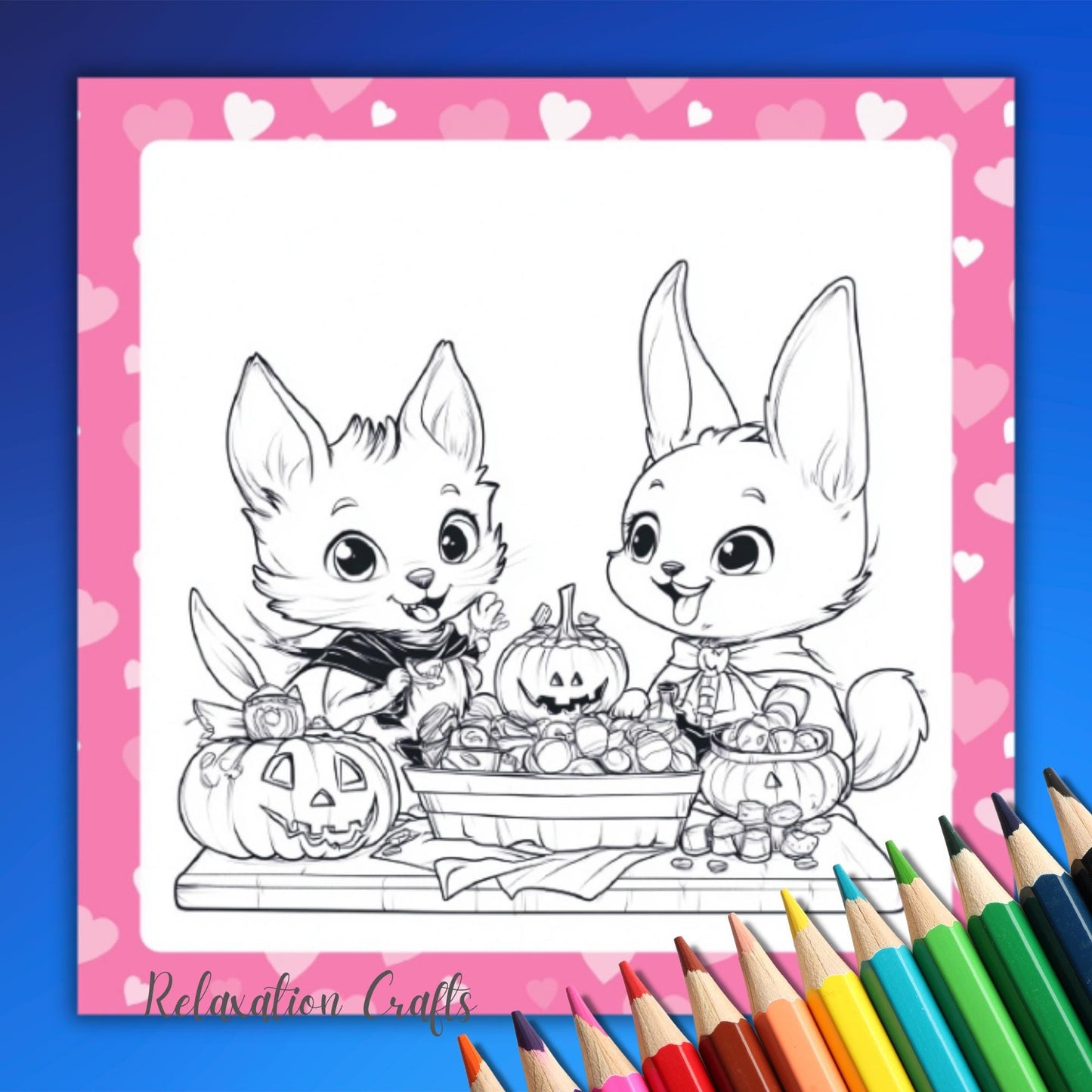 Comfy Cozy Coloring Book, 30 Adorable & Cozy Coloring Pages, Enjoy Playful Ghosts, Friendly Pumpkins and Charming Animals In Soft Spooky Fun
